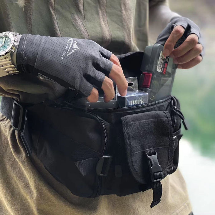 Waterproof Fishing Utility Sling Bag